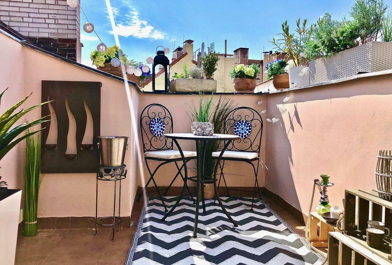 Duplex With Quite Terrace On Wenceslas Sq. Praha Bagian luar foto