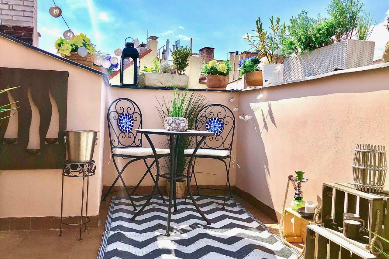Duplex With Quite Terrace On Wenceslas Sq. Praha Bagian luar foto